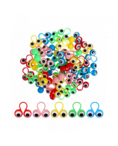 50 Pcs Doigt Jouet Éducatif Intelligent Doigt Jouet Grands Yeux Doigt Bague Marionnettes Drôle Doigt Jeu Jouet [...]