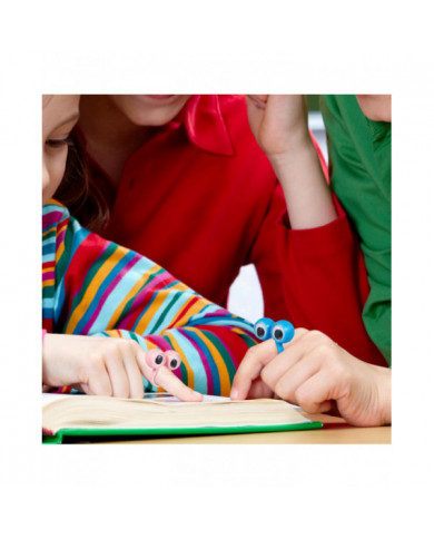 50 Pcs Doigt Jouet Éducatif Intelligent Doigt Jouet Grands Yeux Doigt Bague Marionnettes Drôle Doigt Jeu Jouet [...]