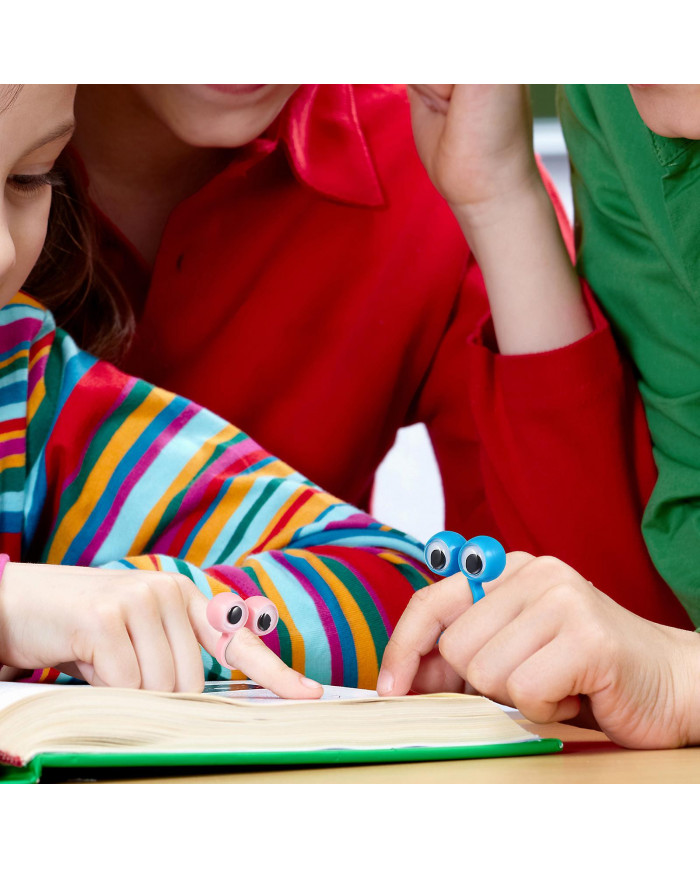 50 Pcs Doigt Jouet Éducatif Intelligent Doigt Jouet Grands Yeux Doigt Bague Marionnettes Drôle Doigt Jeu Jouet [...]