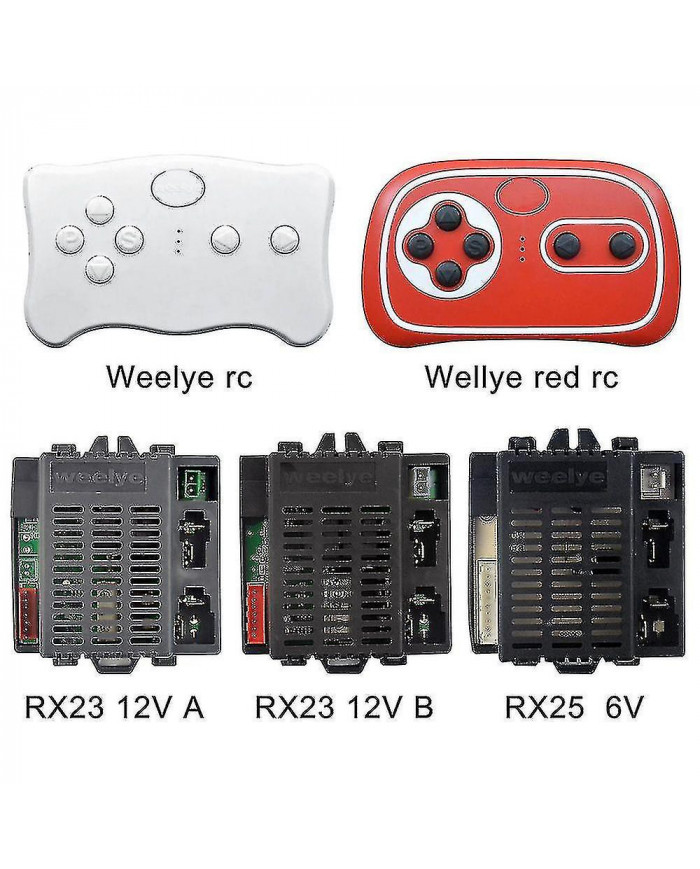6V/12V RX23 RX18 Pour Wellye Enfants Électrique Voiture 2.4G Bluetooth Télécommande Récepteur avec Fonction De [...]