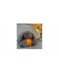 Bébé Respiration Lapin Bébé Lapin Apaisant Poupée En Peluche Jouet Bébé Enfants Apaisant Musique Compagnon De Sommeil