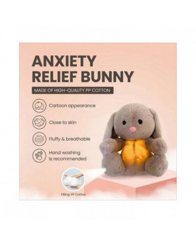 Bébé Respiration Lapin Bébé Lapin Apaisant Poupée En Peluche Jouet Bébé Enfants Apaisant Musique Compagnon De Sommeil