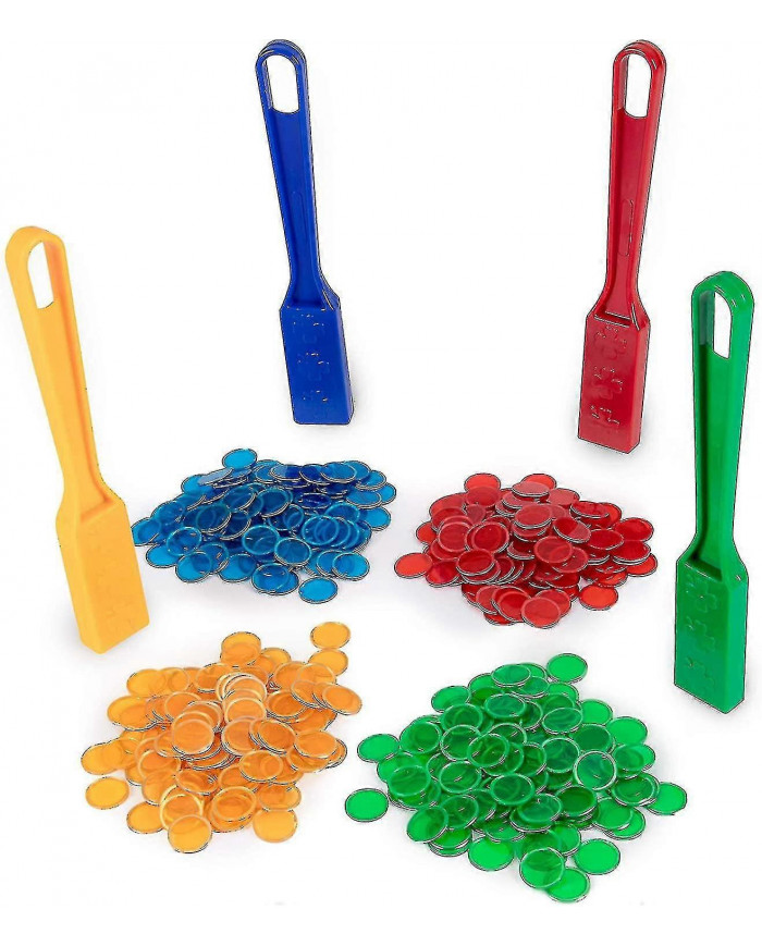 Baguettes de bingo magnétiques, pack de 4 - En vrac pour les soirées de jeux en famille pour les aînés - Kits de [...]