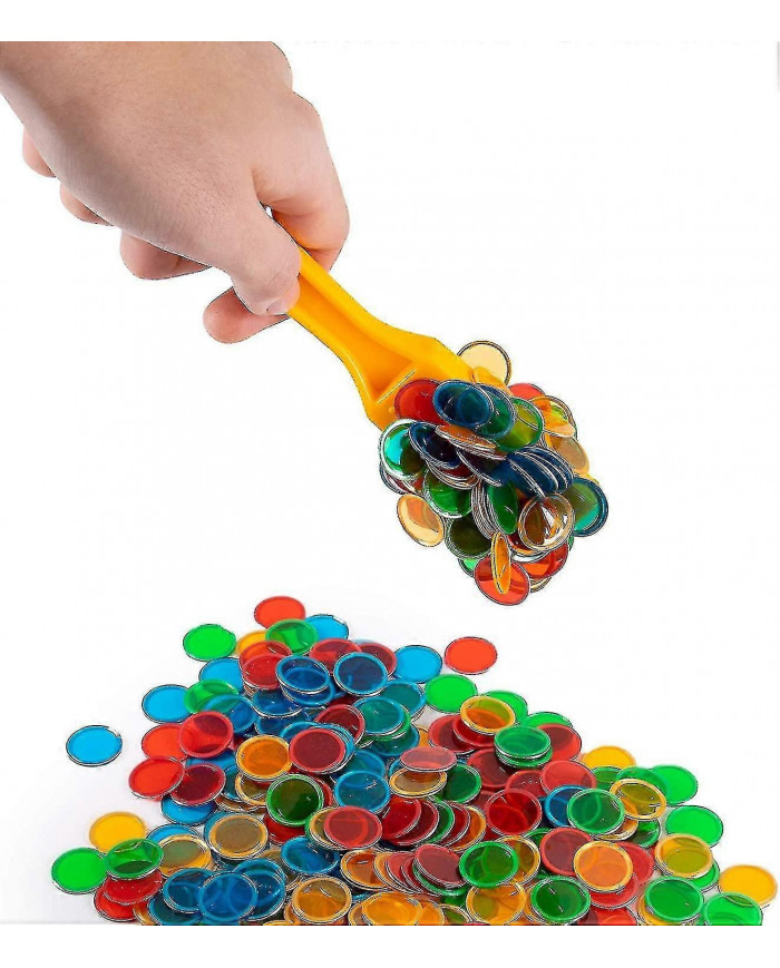 Baguettes de bingo magnétiques, pack de 4 - En vrac pour les soirées de jeux en famille pour les aînés - Kits de [...]