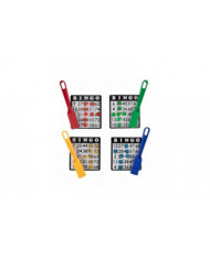 Baguettes de bingo magnétiques, pack de 4 - En vrac pour les soirées de jeux en famille pour les aînés - Kits de [...]