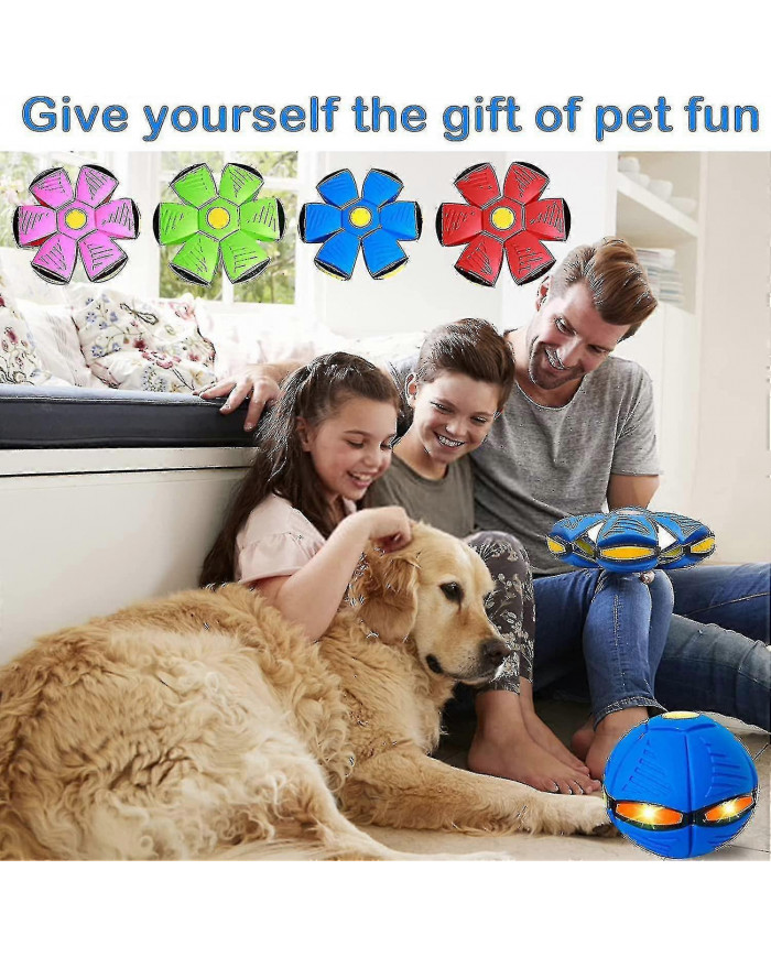 2023 Nouveau jouet pour animaux de compagnie Boule de soucoupe volante, Jouet de chien de balle de soucoupe [...]