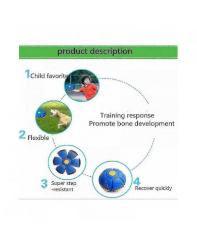 2023 Nouveau jouet pour animaux de compagnie Boule de soucoupe volante, Jouet de chien de balle de soucoupe [...]