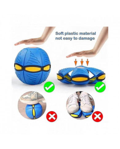 2023 Nouveau jouet pour animaux de compagnie Boule de soucoupe volante, Jouet de chien de balle de soucoupe [...]