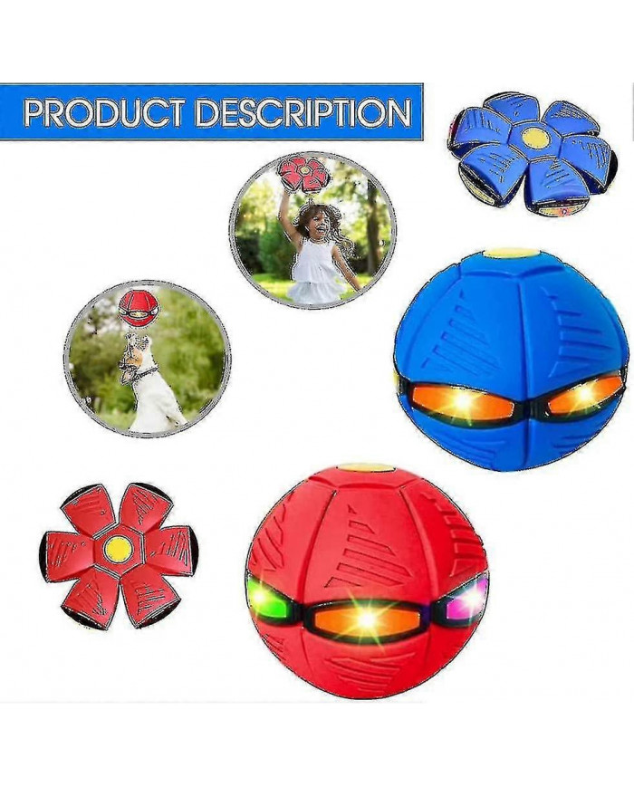 2023 Nouveau jouet pour animaux de compagnie Boule de soucoupe volante, Jouet de chien de balle de soucoupe [...]