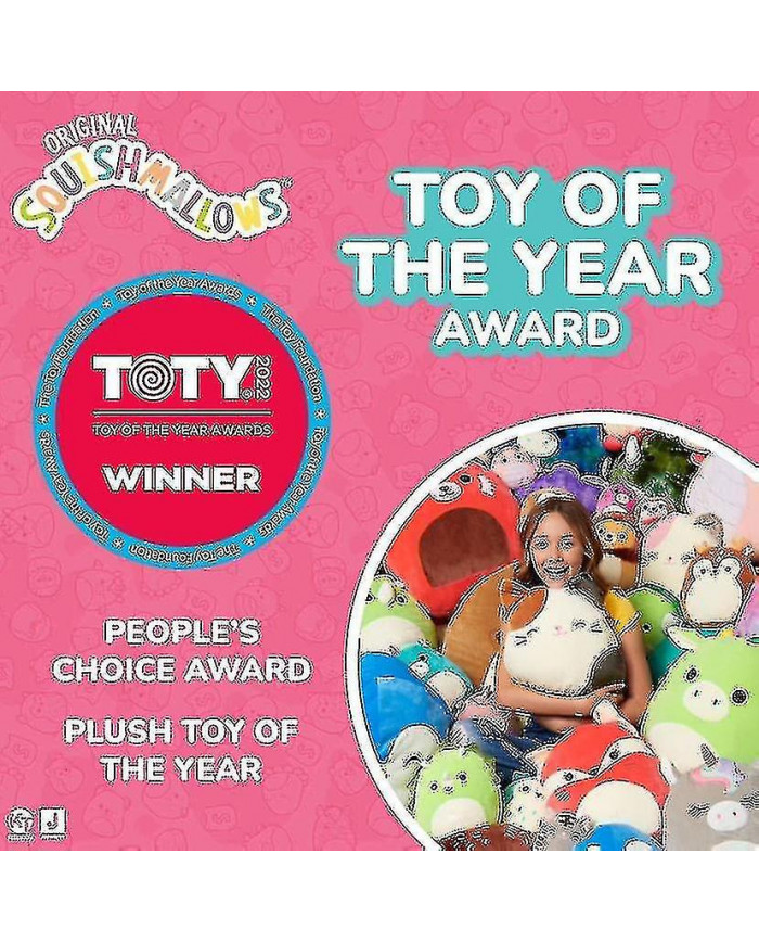 20cm Orange Dinosaur - Amideus, The Stuffed Animal Plush Toy