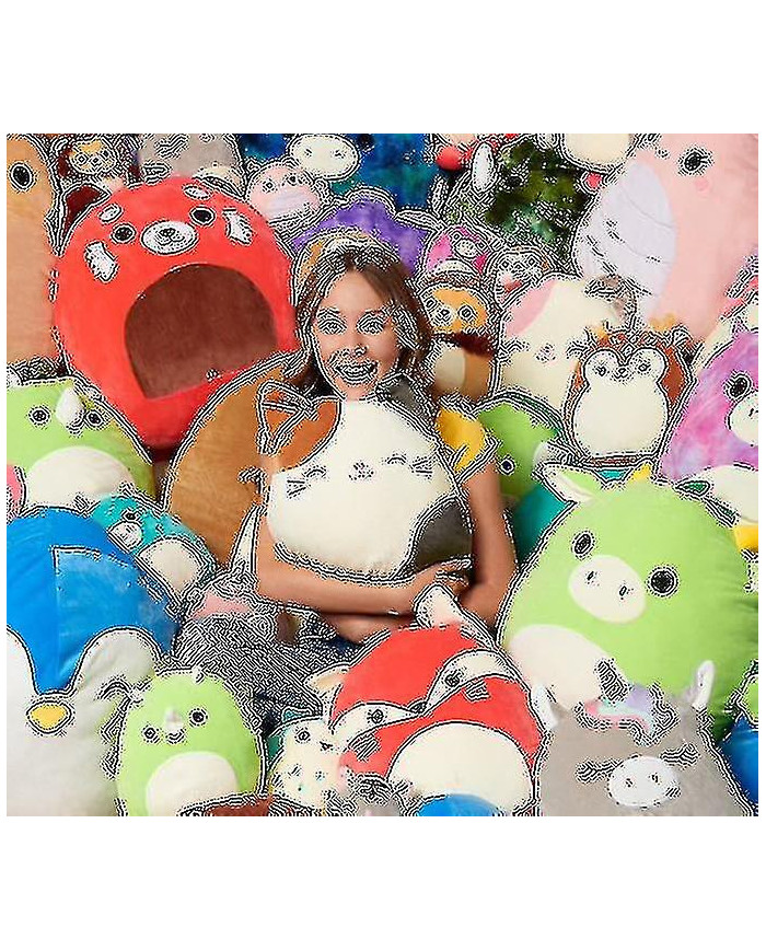 20cm Orange Dinosaur - Amideus, The Stuffed Animal Plush Toy