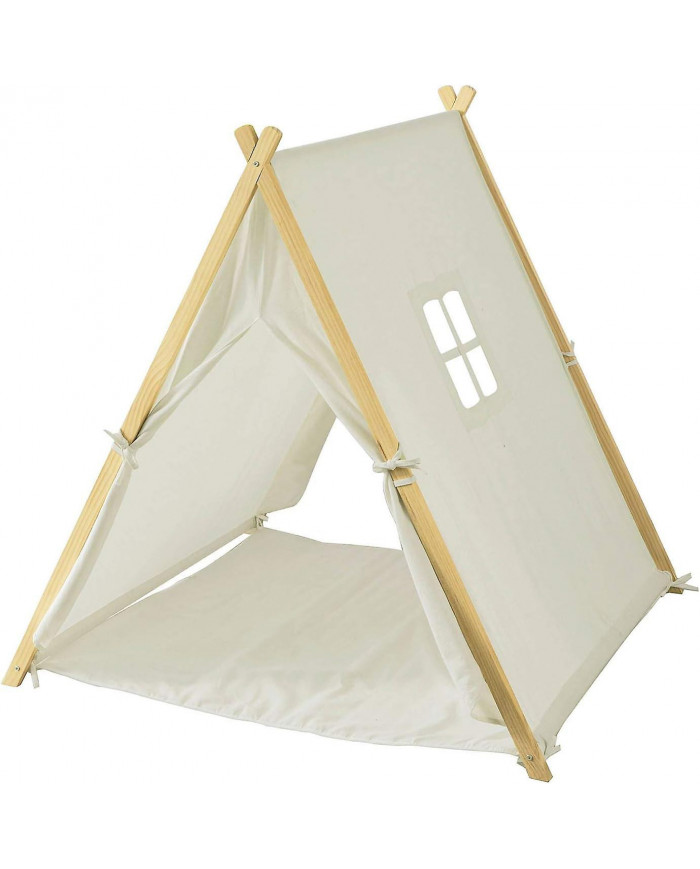 SoBuy OSS02-W,Enfants enfants jouent à la maison de jeu de tente avec le tapis de plancher