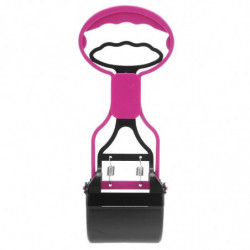 Long Handle Pet Pick Up Outdoor Cleaning Waste Clip Out Pet Pick Up Clip Road Garbage Picker-Red