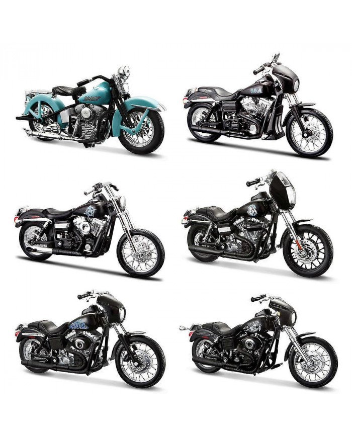 1:18 Harley-Davidson Fils De L’Anarchie Die Cast Véhicules Collectionnable Loisirs Moto Modèle Jouets