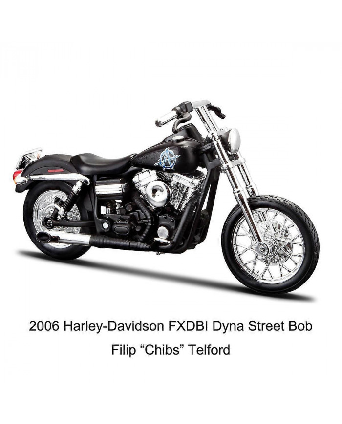1:18 Harley-Davidson Fils De L’Anarchie Die Cast Véhicules Collectionnable Loisirs Moto Modèle Jouets