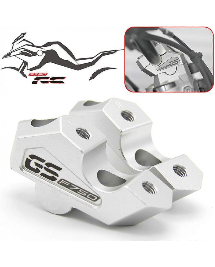 Guidon de moto Riser fat handleBars Clamp pour bmw F750GS F750 750GS 2018-ON pour guidon de 22MM