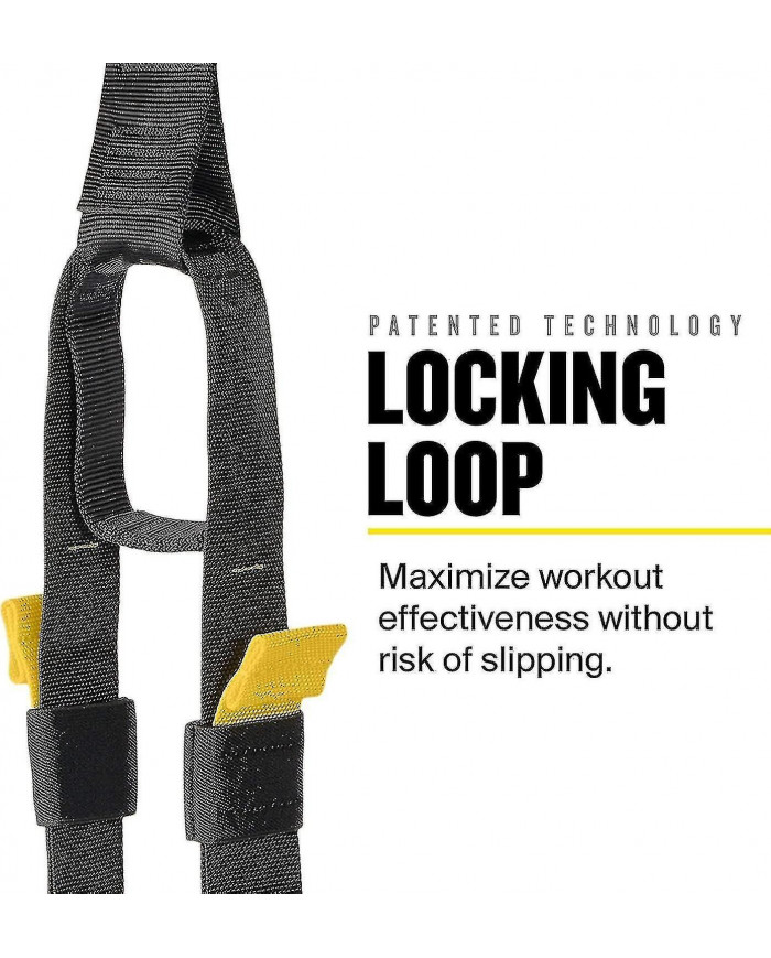 Entraîneur de suspension tout-en-un Trx 2024 - Système de gym à domicile pour l’amateur de gym chevronné, comprend [...]