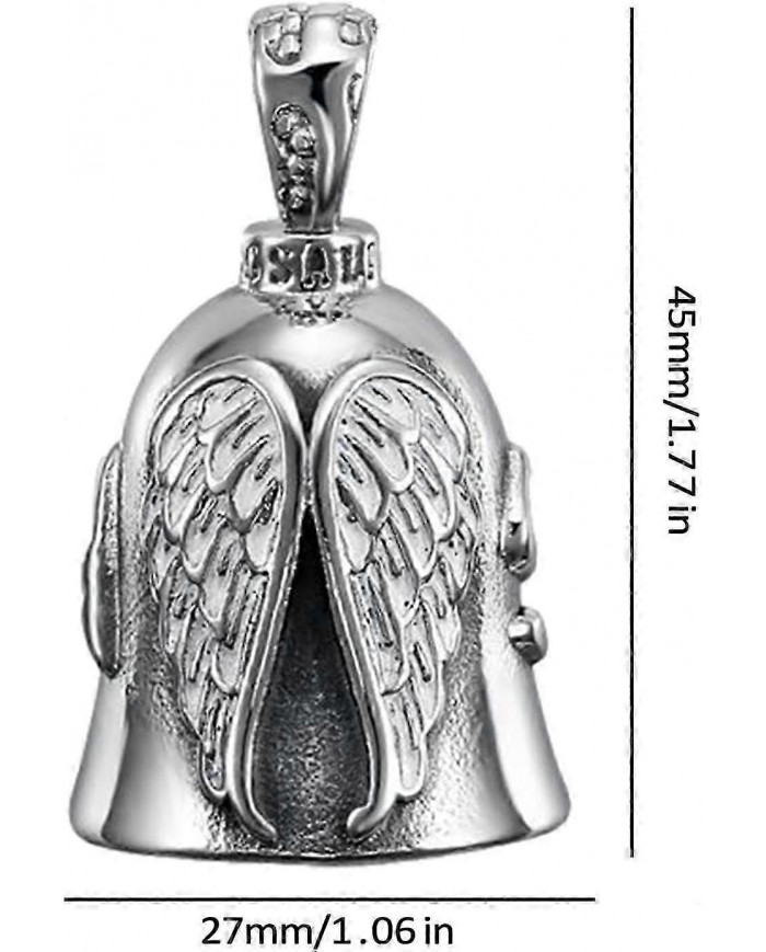 Motorcycle Bell, Biker Riding Bell, Good Luck Bell For Motorcycle,3D Angel Riding Bell, Lu