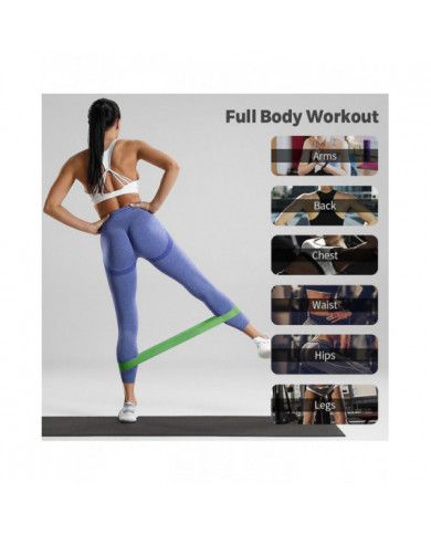 Pack de 4 Bandes de Boucle De Résistance D’exercice Latex Gym Fitness Boucles De Musculation Bandes Bandes [...]