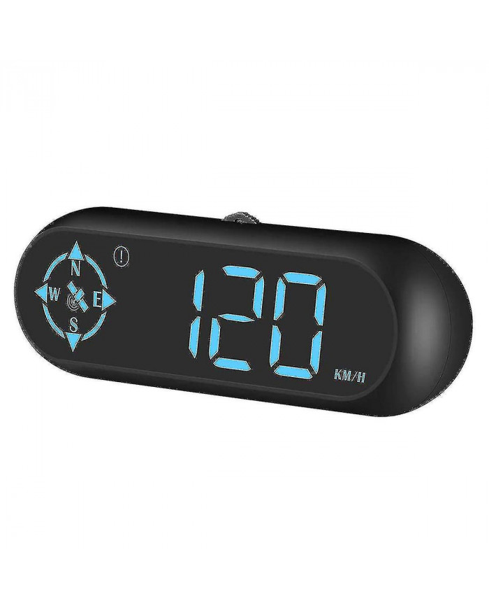Compteur de vitesse GPS de voiture numérique : Hud de voiture avec vitesse, direction de conduite de boussole, [...]