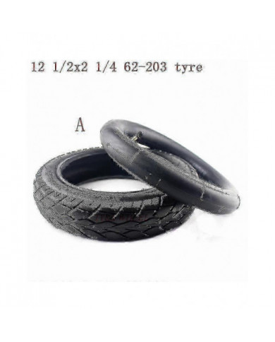 12 1/2x2 1/4 Pneu de roue 12 pouces 12 1/2 X 2 1/4 62-203 Pneu Chambre à air Convient à de nombreux scooters [...]