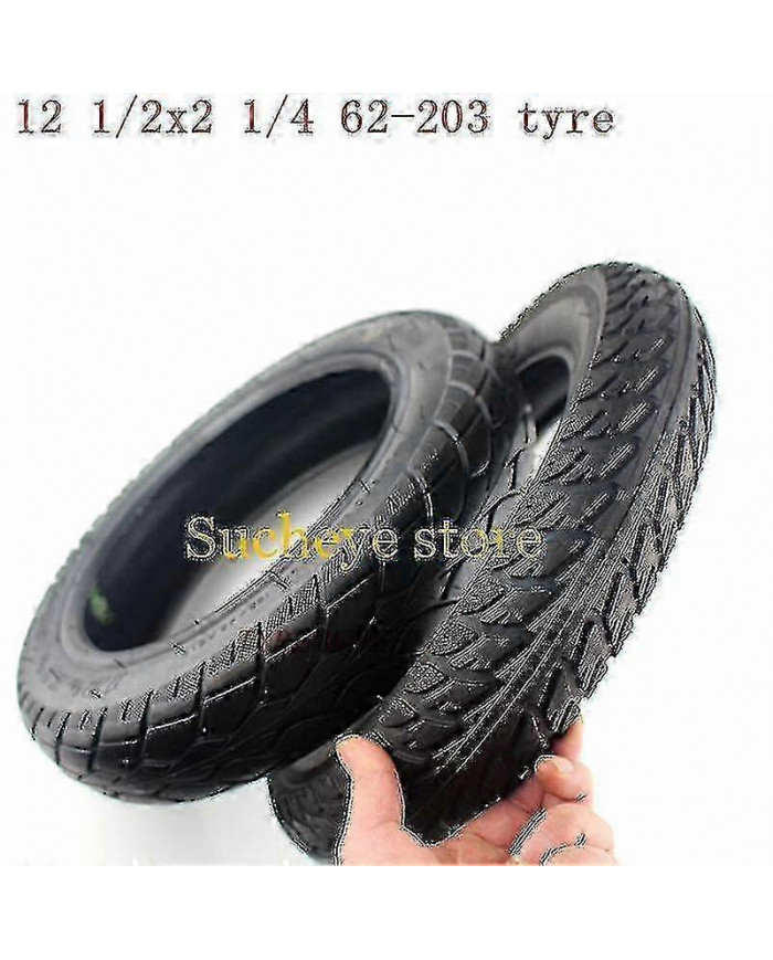 12 1/2x2 1/4 Pneu de roue 12 pouces 12 1/2 X 2 1/4 62-203 Pneu Chambre à air Convient à de nombreux scooters [...]
