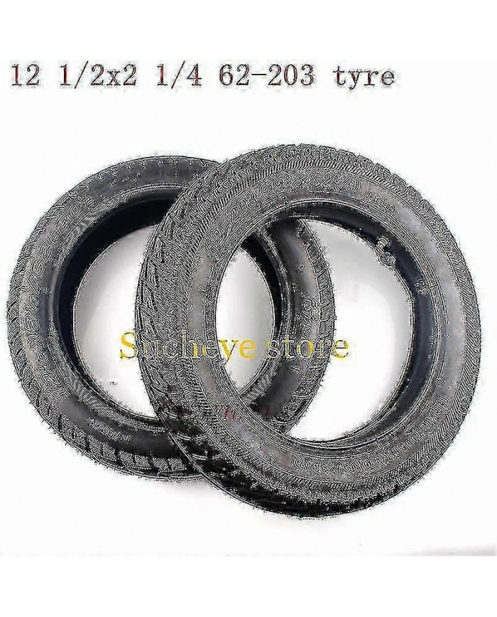 12 1/2x2 1/4 Pneu de roue 12 pouces 12 1/2 X 2 1/4 62-203 Pneu Chambre à air Convient à de nombreux scooters [...]