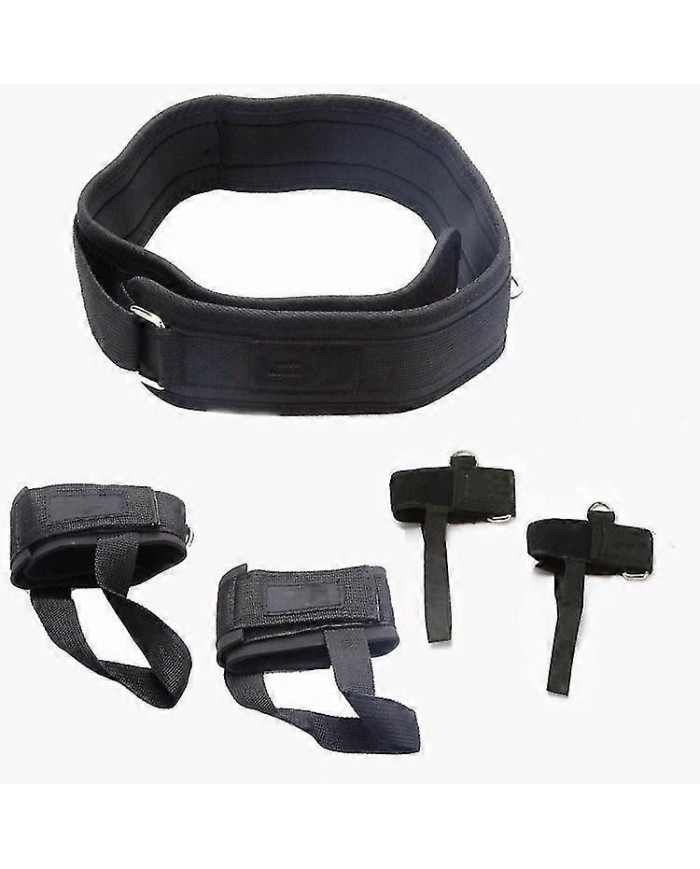 Bounce Trainer Fitness Resistance Band Boxing Suit Latex Tube Tension Corde Leg Waist Trainer