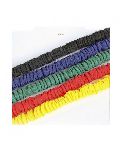 Bounce Trainer Fitness Resistance Band Boxing Suit Latex Tube Tension Corde Leg Waist Trainer