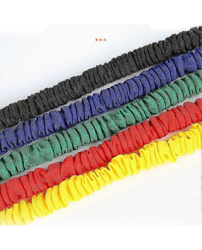 Bounce Trainer Fitness Resistance Band Boxing Suit Latex Tube Tension Corde Leg Waist Trainer