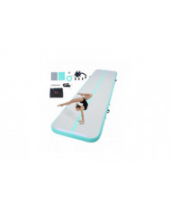Tapis d’air de gymnastique, tapis gonflable de tumbling de gymnastique de 4 pouces d’épaisseur, piste de culbutage [...]