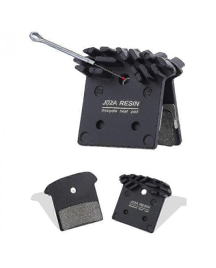 2x Bike Resin Disc Brake Pads Ice Tech Bicycle Hydraulic Cooling Brake Pad J02a For Slx Deore Xtr