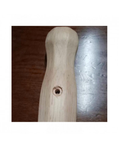 8x Soccer Table poignées Partie pour tables de baby-foot standard en bois léger noir