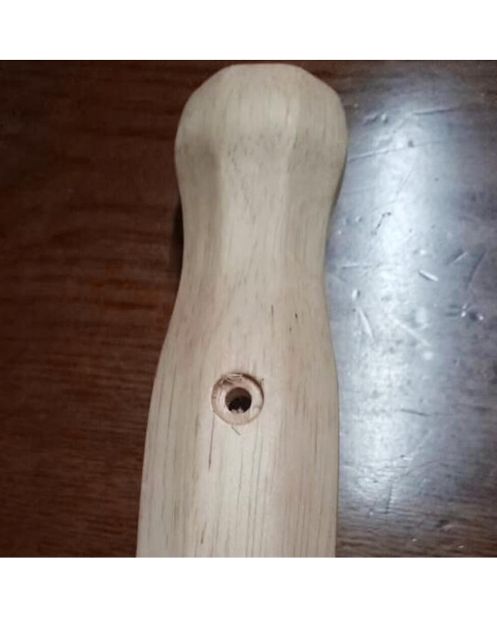 8x Soccer Table poignées Partie pour tables de baby-foot standard en bois léger noir