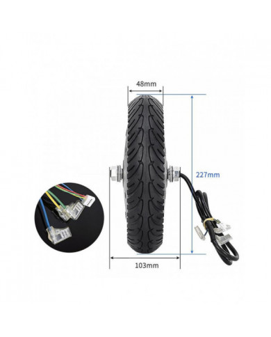 Pour Xiaomi 1S / Lite / M365 / M365 Pro / M365 Pro 2 / M365 Pro 3 Pneu de 8,5 pouces pour scooter électrique