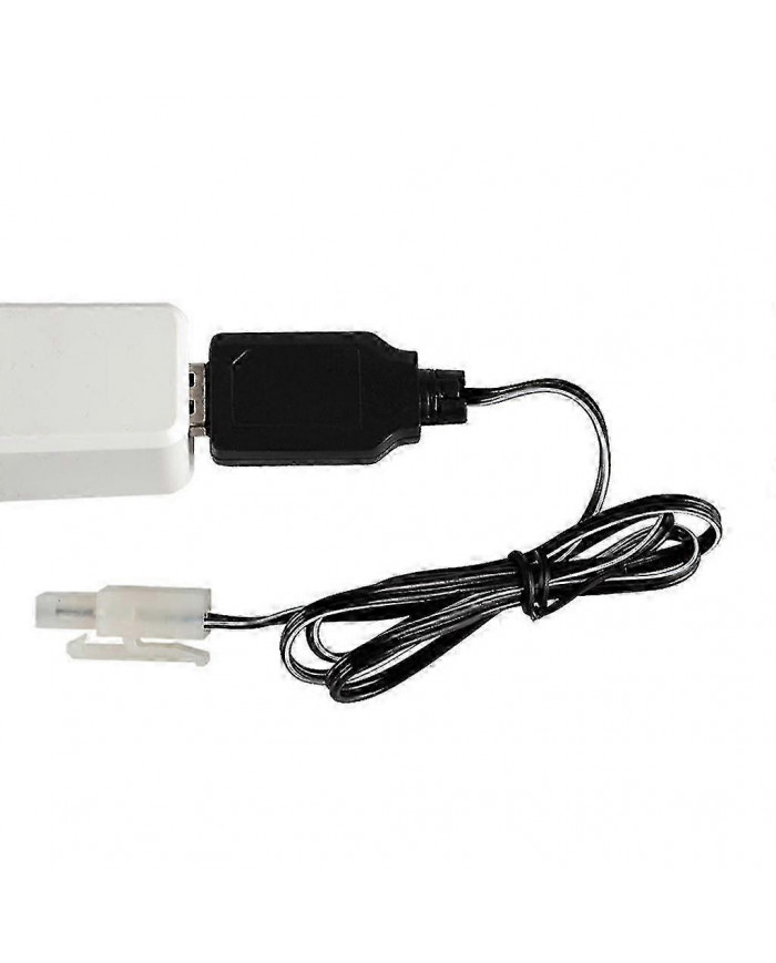 Chargeur pour 7.2v Ni-cd Ni-mh Entrée de batterie Ac 110v-240v Sortie 7.2v 250ma Avec Tamiya Ket-2p Plug Pour [...]