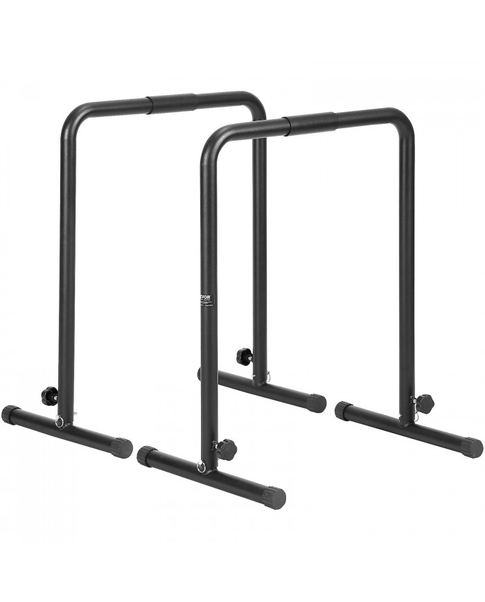 Dip Bars, 440 lbs Capacity, Heave Duty Dip Stand Station with Adjustable Height, Parallel Bars for Strength [...]