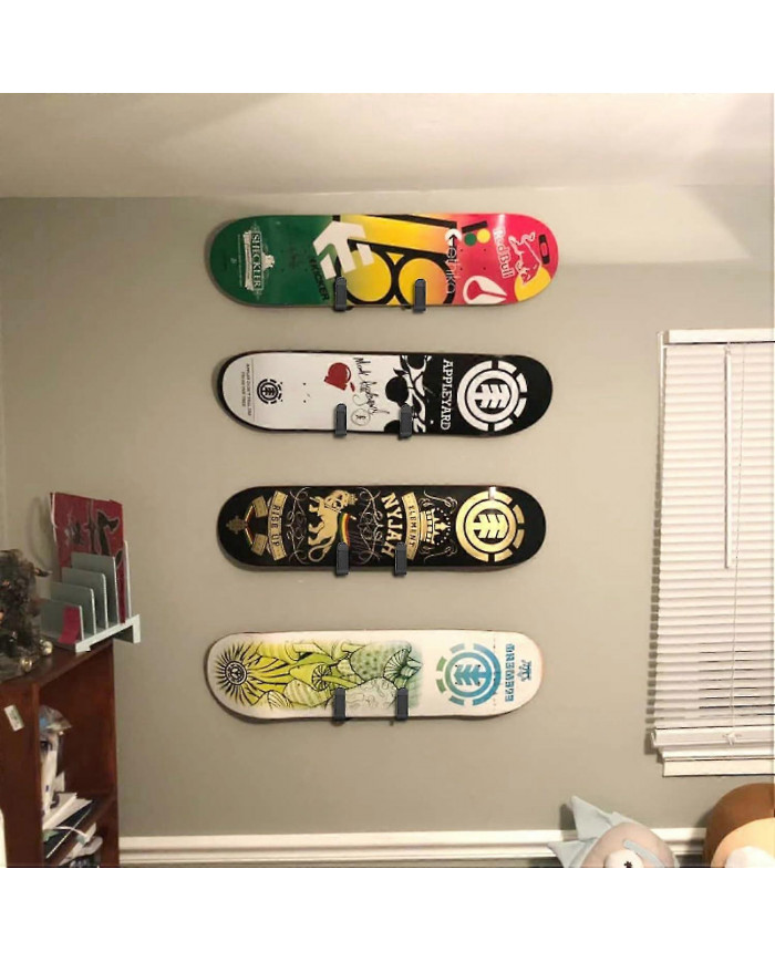 Clips muraux horizontaux pour snowboard, support mural pour snowboard, rangement pour support de snowboard, [...]