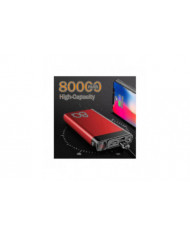 80000mah Banque d’alimentation portable avec lumière LED