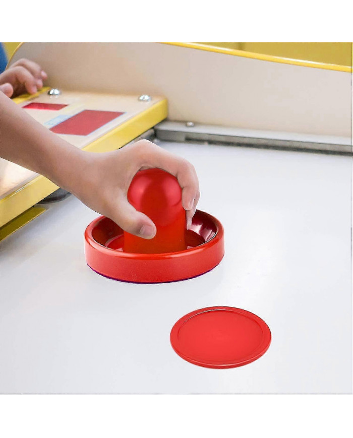 Air Field Hockey Set Hockey Table Accessories Hitter Set 4 Pushers, 8 Balls