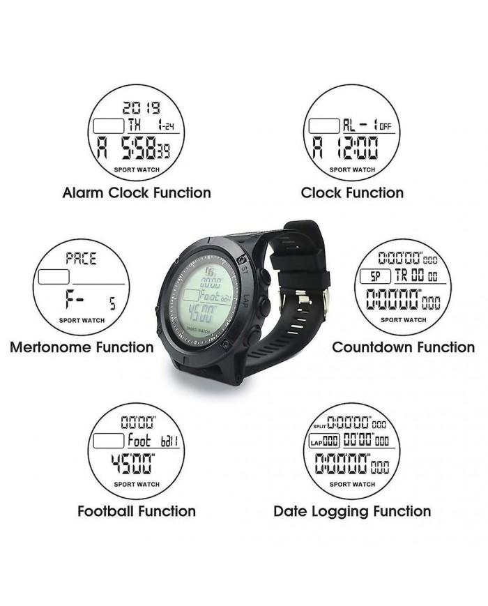 Stopwatch Digital Soccer Stop Watch Timer for Coaches 100 Lap Memory Water Resistant Countdown Stopwatch