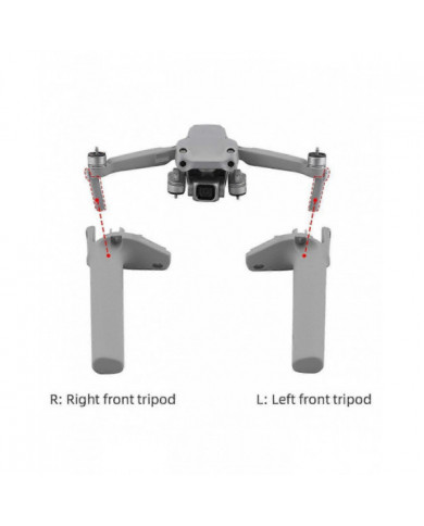 Pour Dji-mavic Air 2s pièces de rechange gauche droite avant