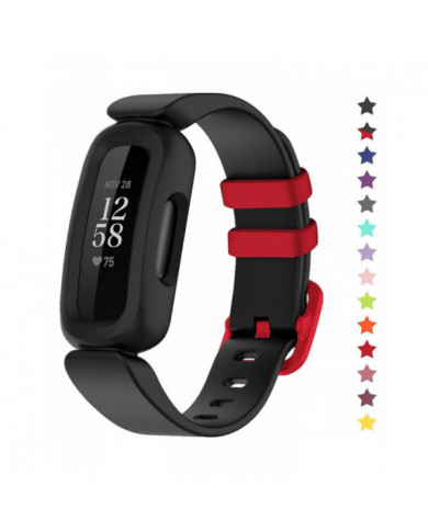 Bandes pour Fitbit Ace 3 Enfants Silicone Imperméable Bracelet Accessoires Sports Montre Bracelet Remplacement [...]
