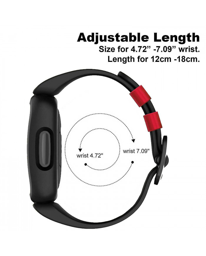 Bandes pour Fitbit Ace 3 Enfants Silicone Imperméable Bracelet Accessoires Sports Montre Bracelet Remplacement [...]