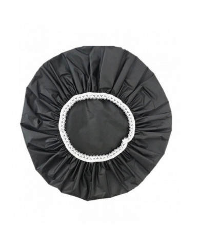 4Pcs Ménage Imperméable Bonnets de Douche, Bonnet de Natation, Ensemble De Cheveux De Bonnets De Douche Élastiques [...]