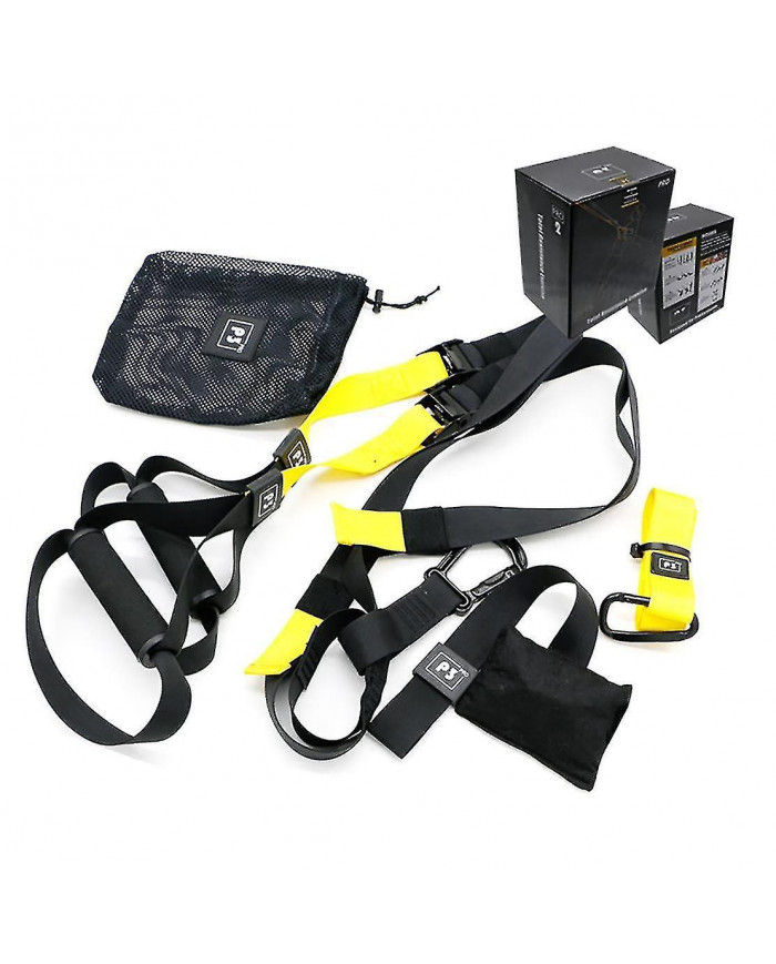 Pro Suspension Trainer Straps Home Gym Fitness Resistance Bands For Trx Training