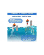 Plongée sous-marine Full Face Diving Mask Anti Fog Scuba Swim Masks Safe Anti Leak Double respiration Separation [...]