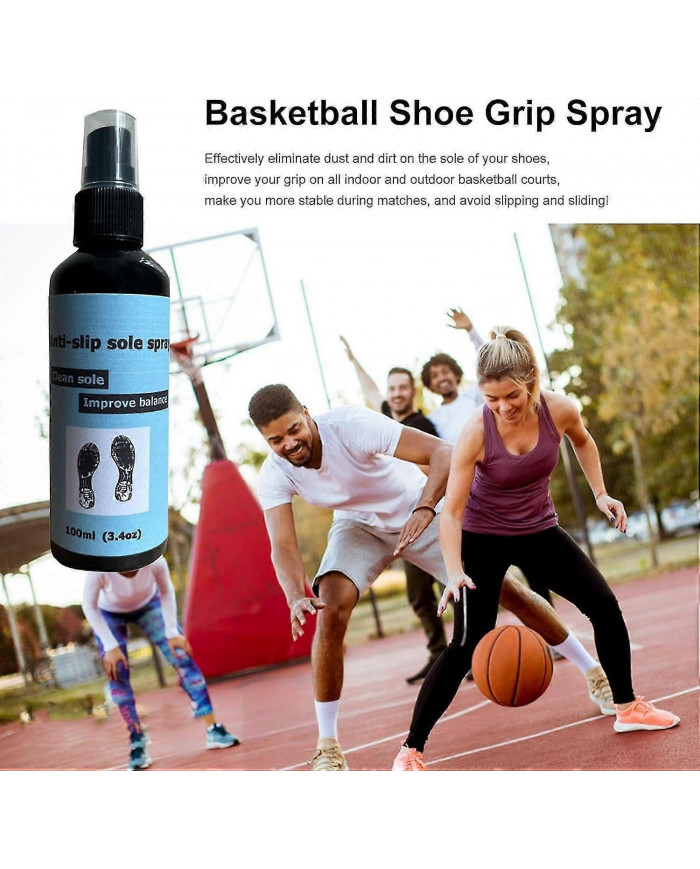 Chaussure de basket-ball grip spray 100ml spray de semelle antidérapant améliorer la traction de la semelle - [...]