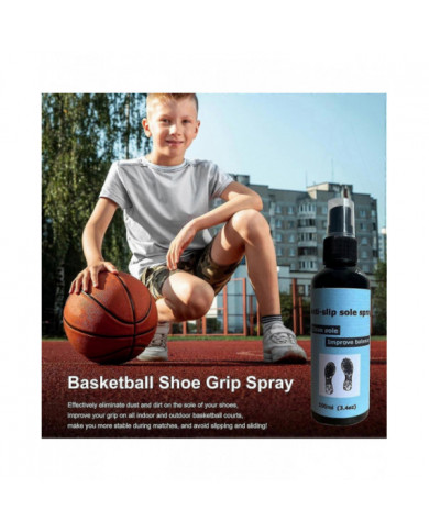 Chaussure de basket-ball grip spray 100ml spray de semelle antidérapant améliorer la traction de la semelle - [...]