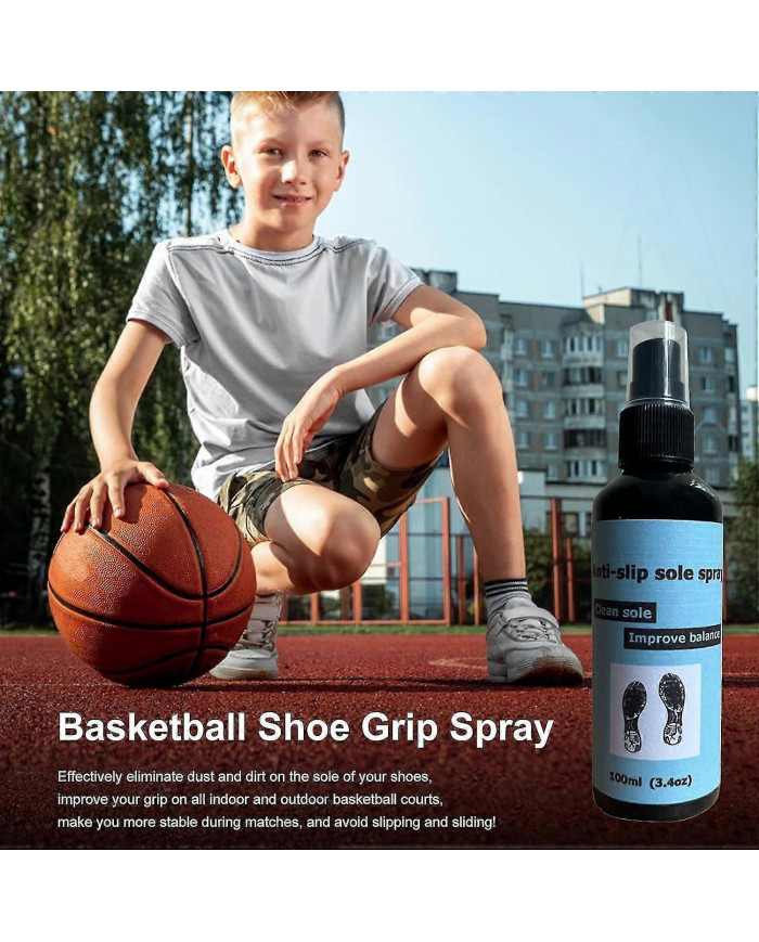 Chaussure de basket-ball grip spray 100ml spray de semelle antidérapant améliorer la traction de la semelle - [...]